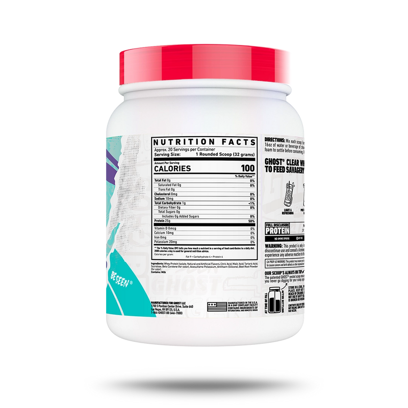 GHOST CLEAR WHEY